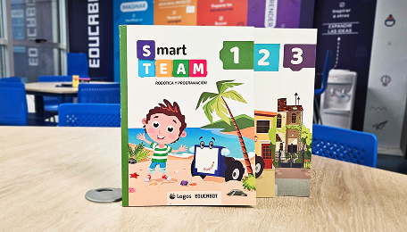 Libro de Smart Team con actividades de programación